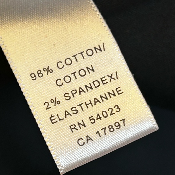 Banana Republic Black Stretch A-Line Skirt Size 4 NWOT - Picture 5 of 5